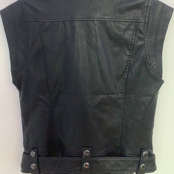 Guess Faux Leather Vest - Picture 7 of 11